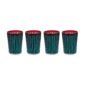 L'Objet Prism Bordeaux Highball Glasses - Set of 4 | Kneen & Co