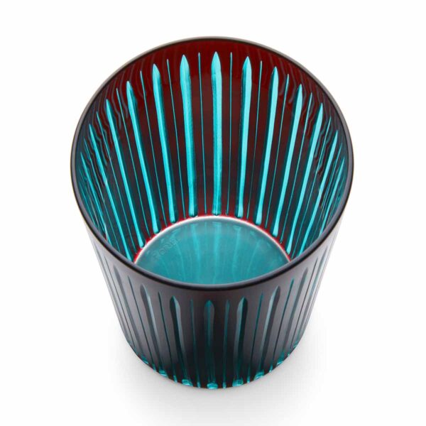 LOBJET-PRISM-BORDEAUX-Glassware-PS7018b-1200x1200-100KB L'Objet Prism Bordeaux Highball Glasses - Set of 4 | Kneen & Co