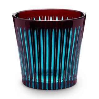 L'Objet Prism Bordeaux Ice Bucket + Tongs | Kneen & Co