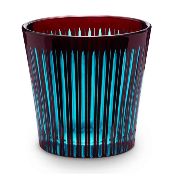 LOBJET-PRISM-BORDEAUX-Glassware-PS7088a-1200x1200-100KB L'Objet Prism Bordeaux Ice Bucket + Tongs | Kneen & Co