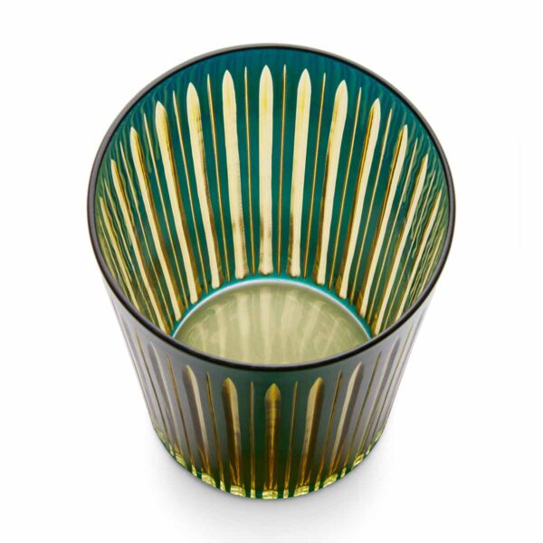 LOBJET-PRISM-GREEN-Glassware-PS6018b-1200x1200-100KB L'Objet Prism Green Highball Glasses - Set of 4 | Kneen & Co