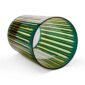 L'Objet Prism Green Highball Glasses - Set of 4 | Kneen & Co