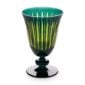 L'Objet Prism Green Wine Glasses - Set of 4 | Kneen & Co