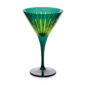 L'Objet Prism Green Martini Glasses - Set of 4 | Kneen & Co