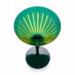 L'Objet Prism Green Martini Glasses - Set of 4 | Kneen & Co
