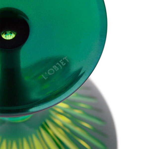 L'Objet Prism Green Martini Glasses - Set of 4 | Kneen & Co