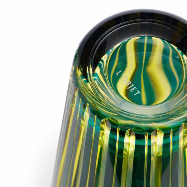 LOBJET-PRISM-GREEN-Glassware-PS6087c-1200x1200-100KB L'Objet Prism Green Shaker | Kneen & Co