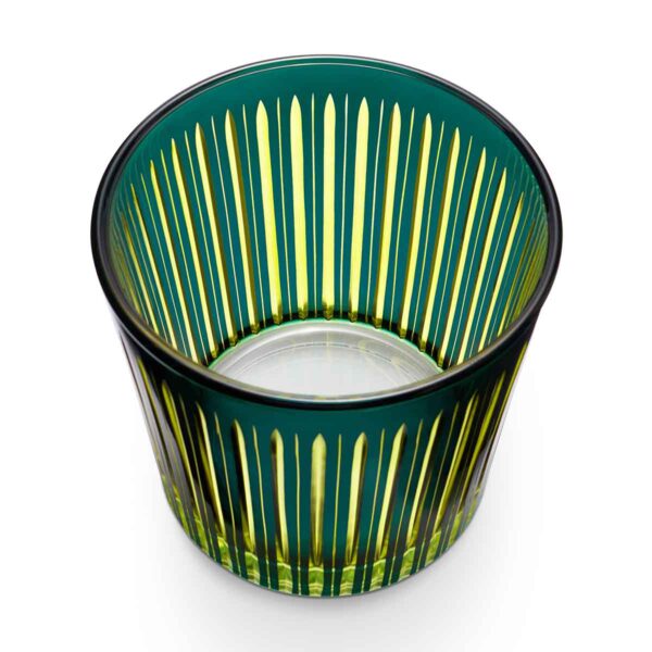 L'Objet Prism Green Ice Bucket + Tongs | Kneen & Co
