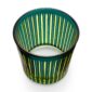 L'Objet Prism Green Ice Bucket + Tongs | Kneen & Co