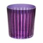 L'Objet Prism Purple Double Old Fashioned Glasses - Set of 4 | Kneen & Co