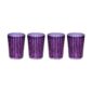 L'Objet Prism Purple Highball Glasses - Set of 4 | Kneen & Co