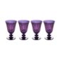 L'Objet Prism Purple Wine Glasses - Set of 4 | Kneen & Co