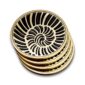 L'Objet Seashell Coasters - Set of 4 | Kneen & Co