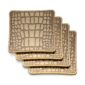L'Objet Crocodile Coasters - Set of 4 | Kneen & Co