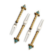 L'Objet Fortuny Venise Two-Prong Picks - Set of 4