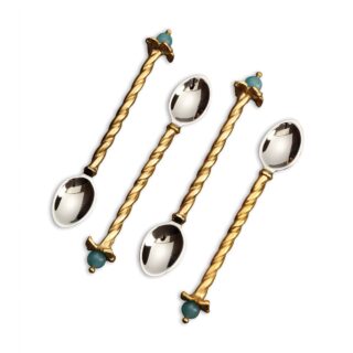 L'Objet Fortuny Venise Cocktail Spoons - Set of 4 | Kneen & Co
