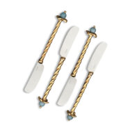 L'Objet Fortuny Venise Spreaders - Set of 4