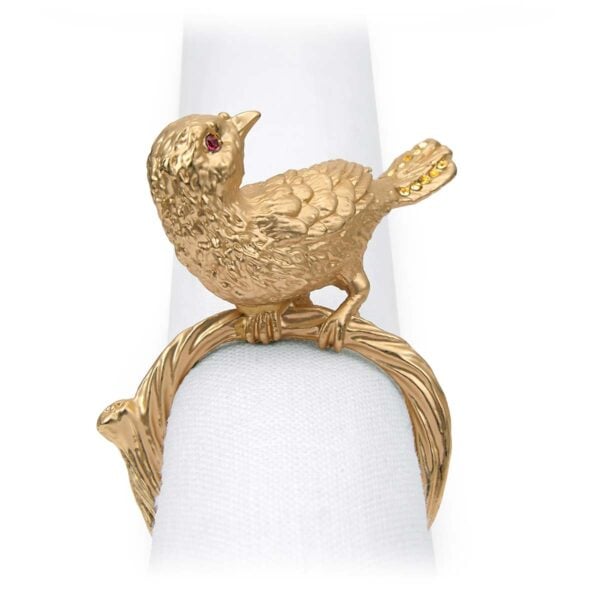 LOBJET-TableAccssrs-NapkinRings-NJ2400-1200x1200-100KB L'Objet Bird Napkin Jewels - Set of 4 | Kneen & Co