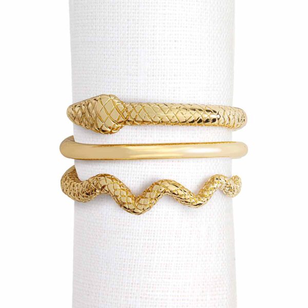 LOBJET-TableAccssrs-NapkinRings-NJ4811a-1200x1200-100KB L'Objet Snake Napkin Rings in Gold - Set of 4 | Kneen & Co