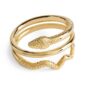 L'Objet Snake Napkin Rings in Gold - Set of 4 | Kneen & Co