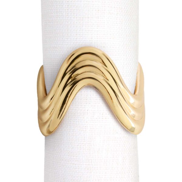 LOBJET-TableAccssrs-NapkinRings-NJ5111a-1200x1200-100KB L'Objet Ripple Napkin Rings in Gold - Set of 4 | Kneen & Co