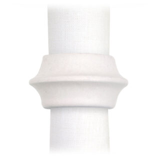 L'Objet Terra Cuff Napkin Rings in Stone - Set of 4 | Kneen & Co