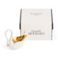 L’Objet Swan White Salt Cellar | Kneen & Co