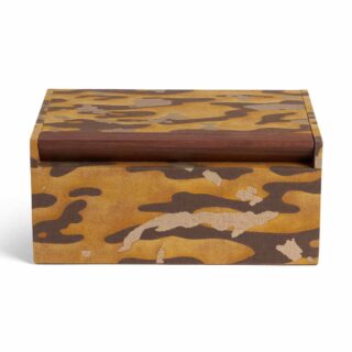 L'Objet Fortuny Box in Camo Isole Tiger | Kneen & Co