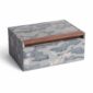 L'Objet Fortuny Box - Camo Isole Faded Blue | Kneen & Co