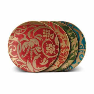 L'Objet Fortuny Assorted Dessert Plate – Set of 4 | Kneen & Co
