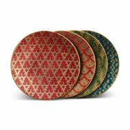 L'Objet Fortuny Assorted Canape Plate – Set of 4