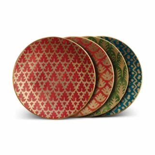 L'Objet Fortuny Assorted Canape Plate – Set of 4 | Kneen & Co