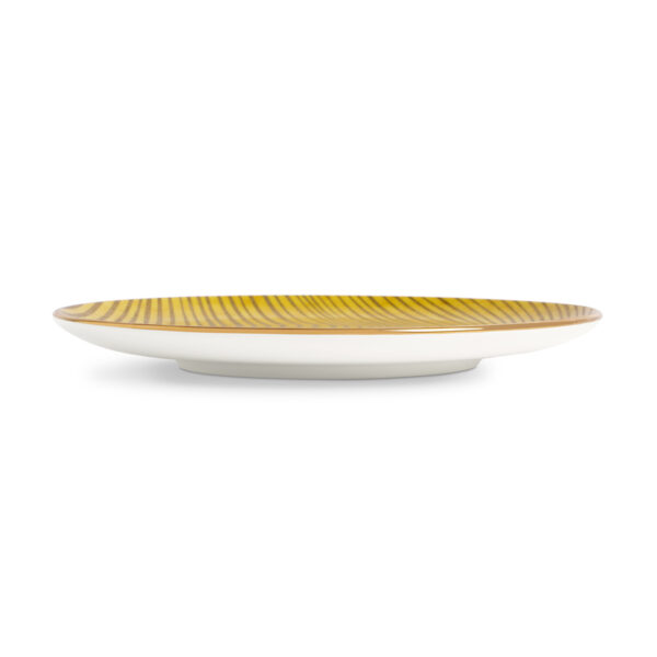 L'Objet Fortuny Delphi Yellow Dinner Plate | Kneen & Co