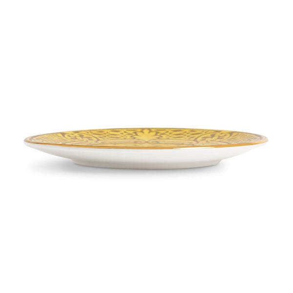L'Objet Fortuny Orsini Yellow Dessert Plate – Set of 4 | Kneen & Co