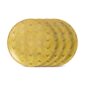 L'Objet Fortuny Apollo Yellow Canape Plate – Set of 4 | Kneen & Co