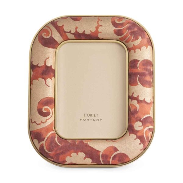LOBJET-XFortuny-FRAMES-LPF120b-1200x1200-100KB L'Objet Fortuny Rue Jacob Frame in Laotze Oxblood Spice | Kneen & Co