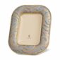 L'Objet Fortuny Rue Jacob Frame in Maori Blue | Kneen & Co