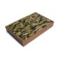 L'Objet Fortuny Backgammon in Camo Isole/Military Green | Kneen & Co