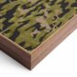 L'Objet Fortuny Backgammon in Camo Isole/Military Green | Kneen & Co