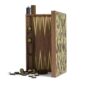 L'Objet Fortuny Backgammon in Camo Isole/Military Green | Kneen & Co