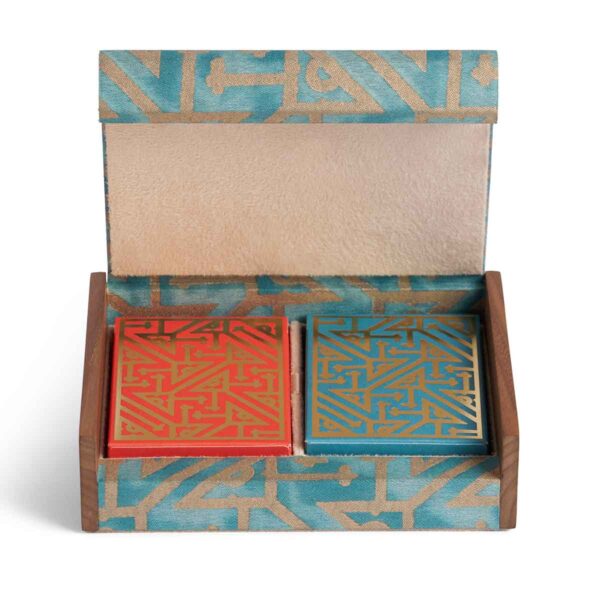 L'Objet Fortuny Playing Cards Set (2 Decks) | Kneen & Co