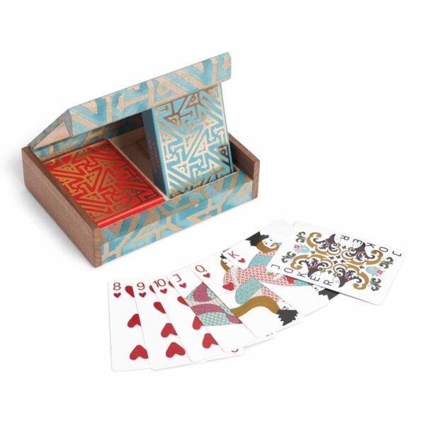 L'Objet Fortuny Playing Cards Set (2 Decks) | Kneen & Co