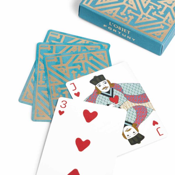 L'Objet Fortuny Playing Cards Set (2 Decks) | Kneen & Co