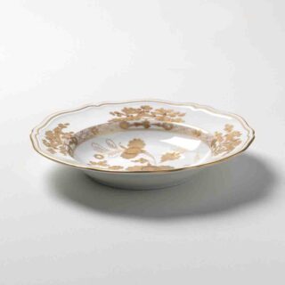 Ginori 1735 Oriente Italiano Aurum Soup Bowl | Kneen & Co