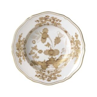 Ginori 1735 Oriente Italiano Aurum Soup Bowl | Kneen & Co