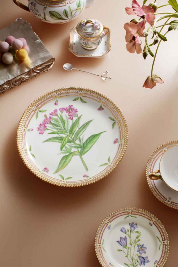Royal Copenhagen Flora Danica Collection mood image | Kneen & Co