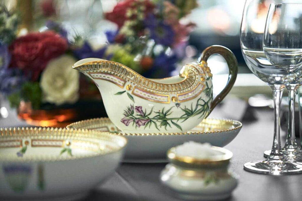 Royal Copenhagen Flora Danica Collection mood image | Kneen & Co