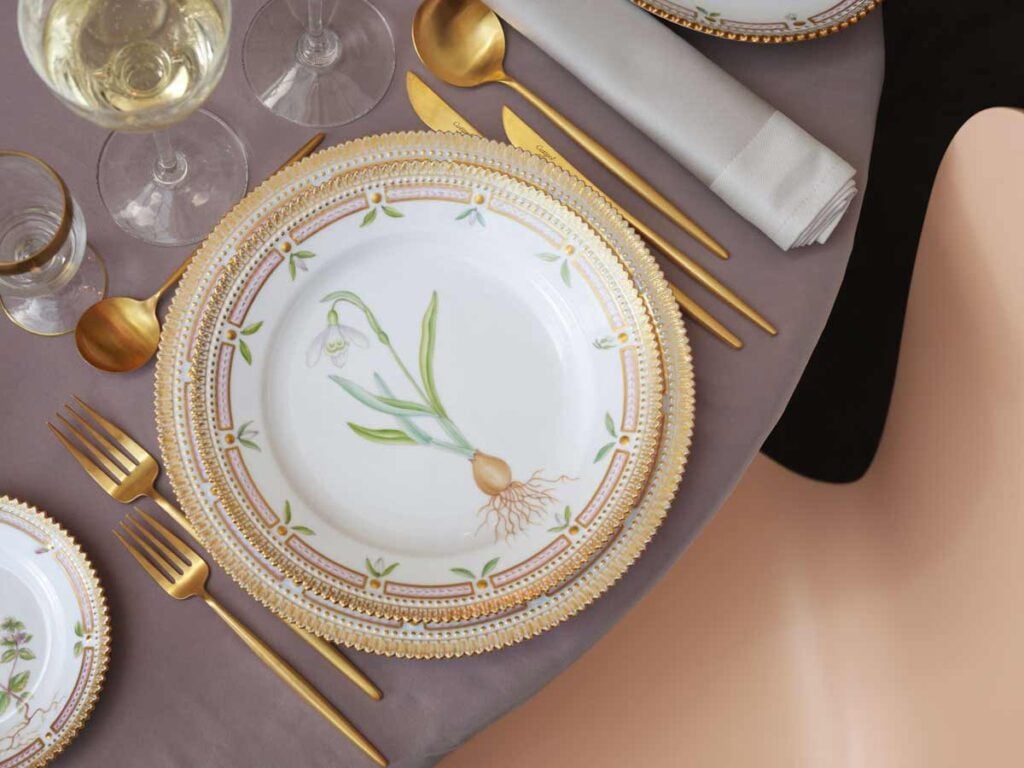 Royal Copenhagen Flora Danica Collection mood image | Kneen & Co