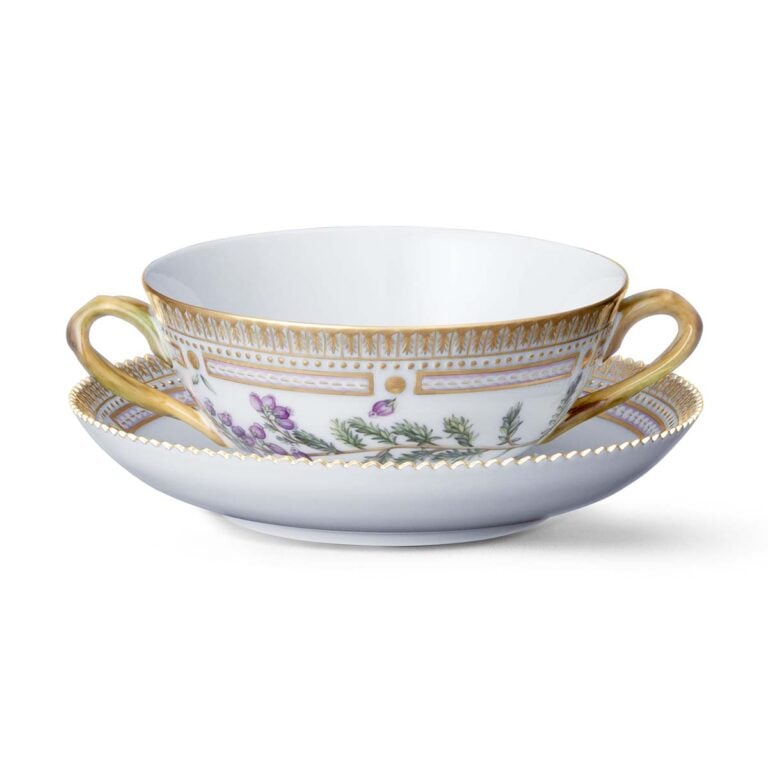 Royal Copenhagen Flora Danica Soup Cup | Kneen & Co