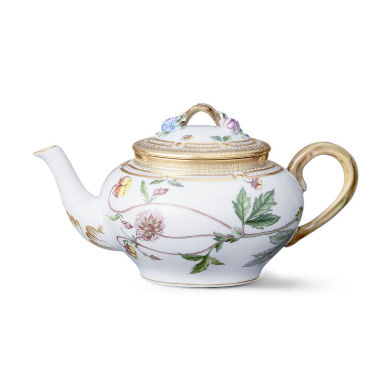 Royal Copenhagen Flora Danica Teapot | Kneen & Co